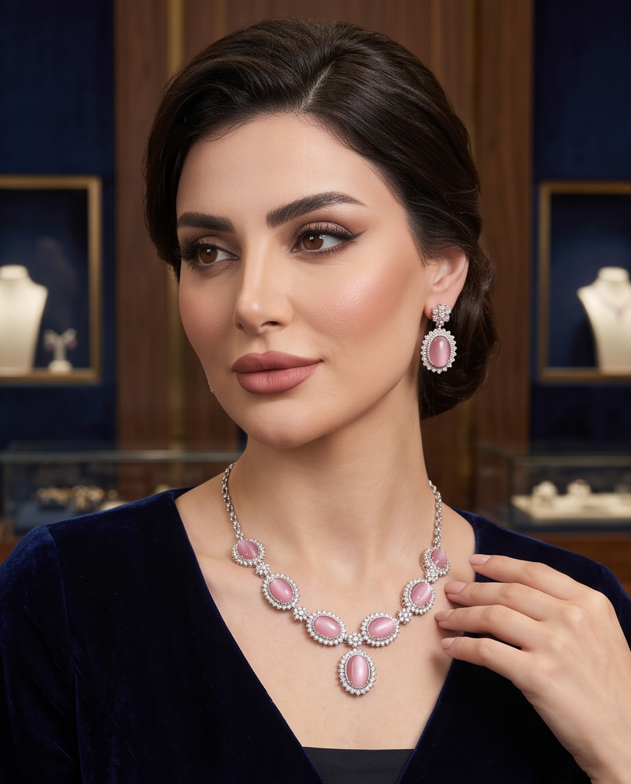 ✨ Pink Elegance Collection | SilverAura Boutique Ltd ✨